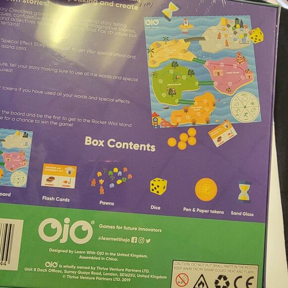 OjO Story Creations Educational Board Game Kid Learn Story Telling Vocabulary - Picture 12 of 12